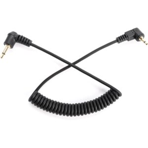 Godox SYNC Cable 2.5-3.5mm spiraal