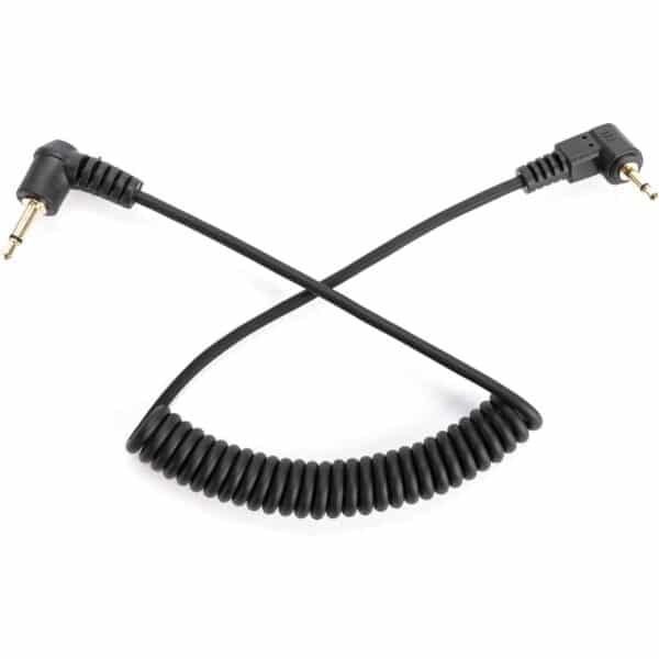 Godox SYNC Cable 2.5-3.5mm spiraal