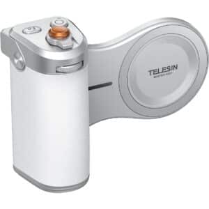 Telesin Master Grip White For iPhone + Flitslamp Kit
