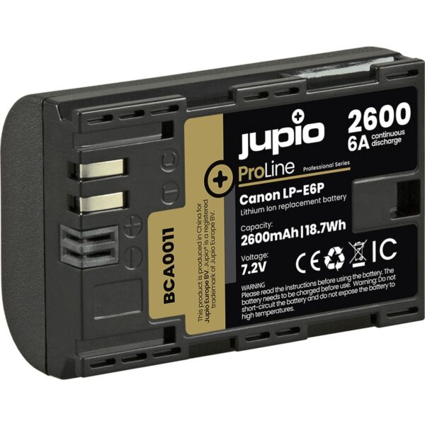 Jupio ProLine LP-E6P 2600mAh