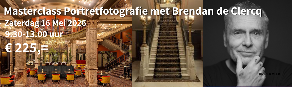 Masterclass fotografie met Brendan de Clercq