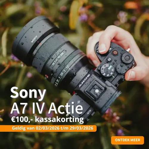 Sony A7 IV Actie