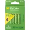 GP AAA Battery Rechargeable NiMH 950 mAh ReCyko 1.2V 4 PCs