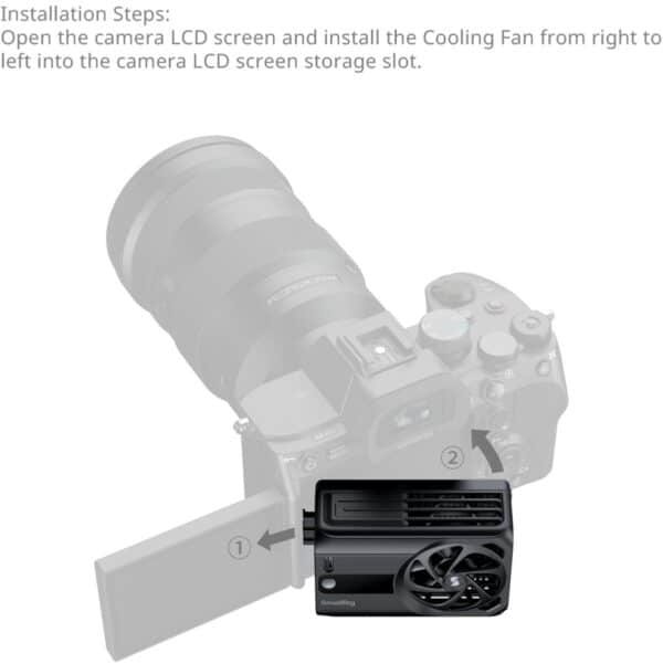 SmallRig 5328 Cooling Fan For Mirrorless Cameras (Hybrid ...
