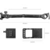 SmallRig 6257 Mount Plate For Monitor VESA For Camera Cart