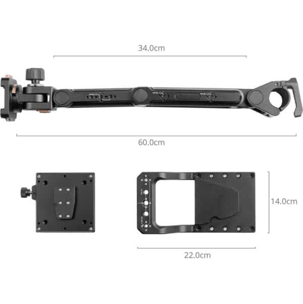 SmallRig 6257 Mount Plate For Monitor VESA For Camera Cart
