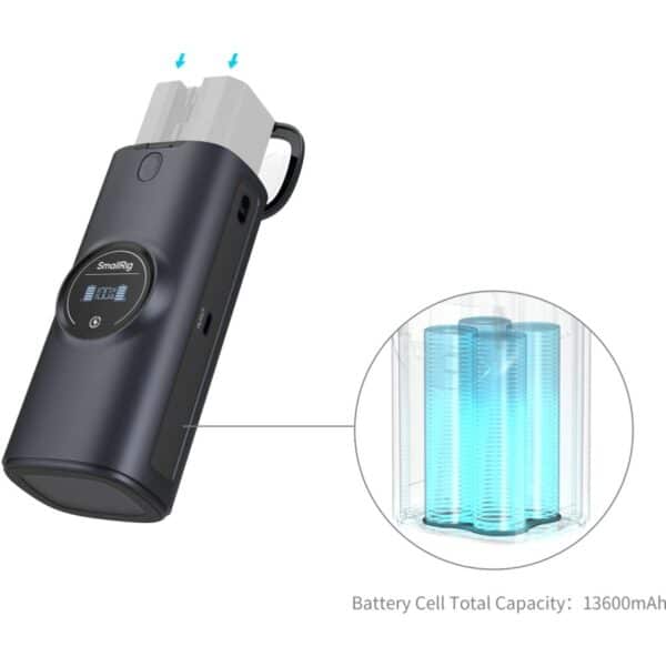 SmallRig 5109 Power Bank Charger Case Kit For Sony NP-FZ1...