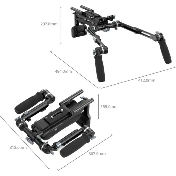SmallRig 4181B Hawklock Shoulder Rig Kit SR007 Pro