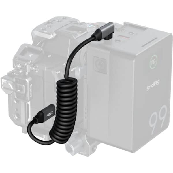 SmallRig 5730 Coiled Data Cable For USB-C Adapter