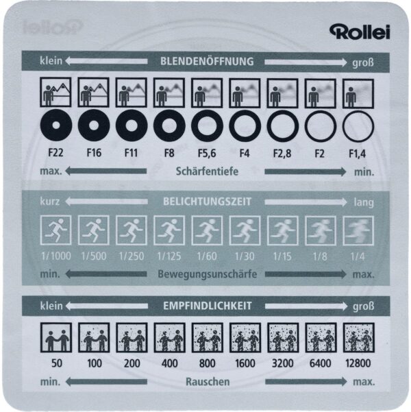 Rollei Cleaning Cloth 20 X 20 w/ Handige Tips!