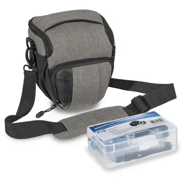 PEDEA Camera-Medium Holster Bag Fashion Pro (Light) Grey