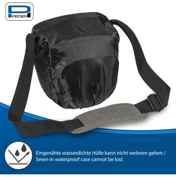 PEDEA Camera-Medium Holster Bag Fashion Pro (Light) Grey