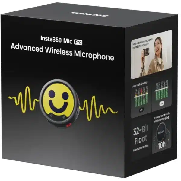 Insta360 Mic Pro Transmitter (Graphite Black)