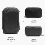 Peak Design Travel Backpack 45l - Black Content Bundle - ...