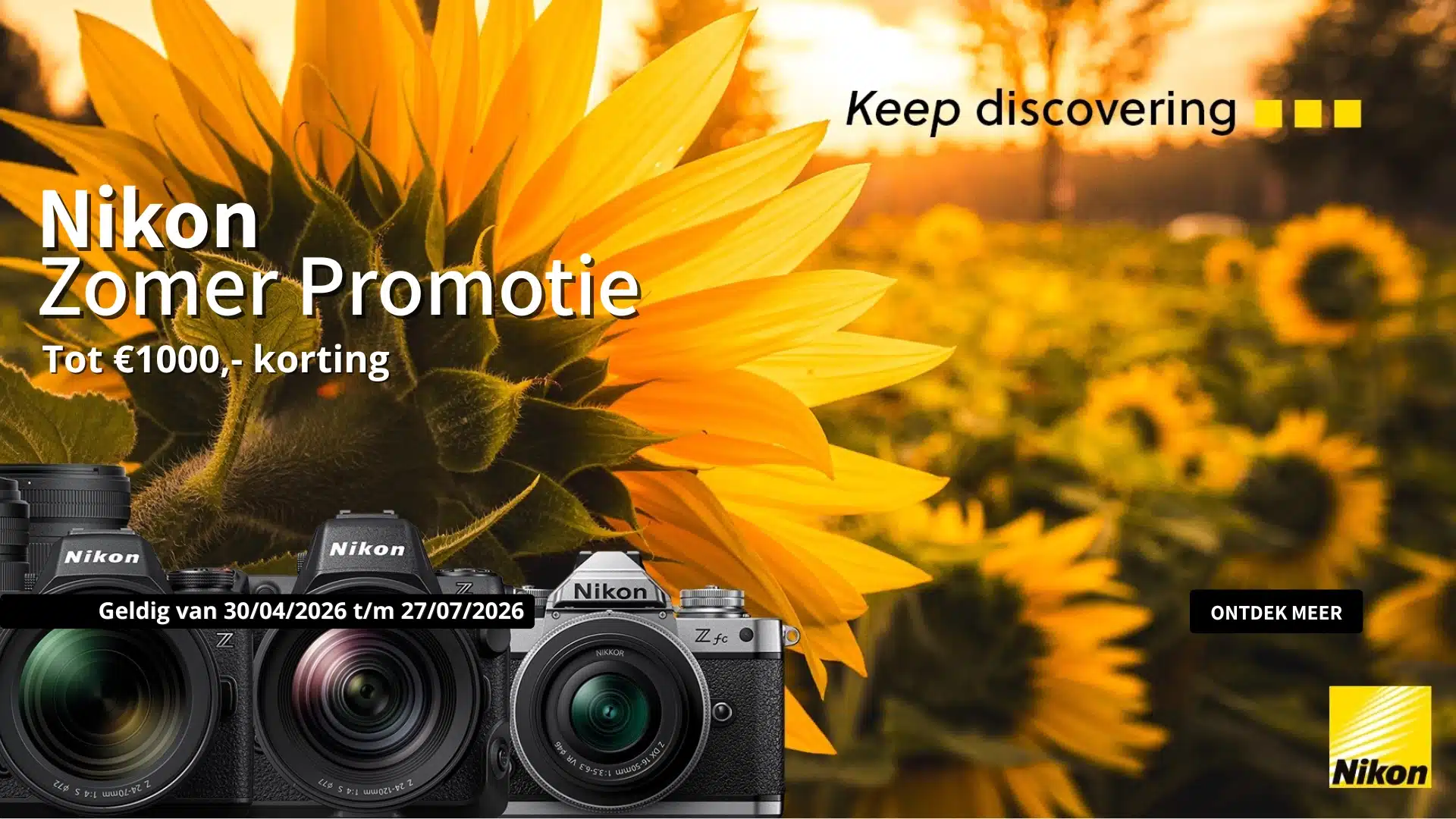 Nikon Zomerpromotie