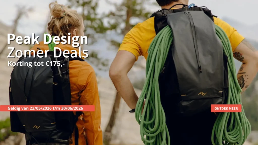 Peak Design Zomer Deals