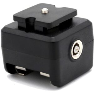 Caruba hotshoe adapter middencontact naar x contact