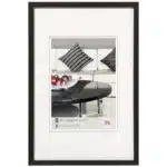Walther Chair 50x70 Aluminium Zwart