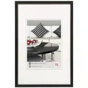 Walther Chair 50x70 Aluminium Zwart