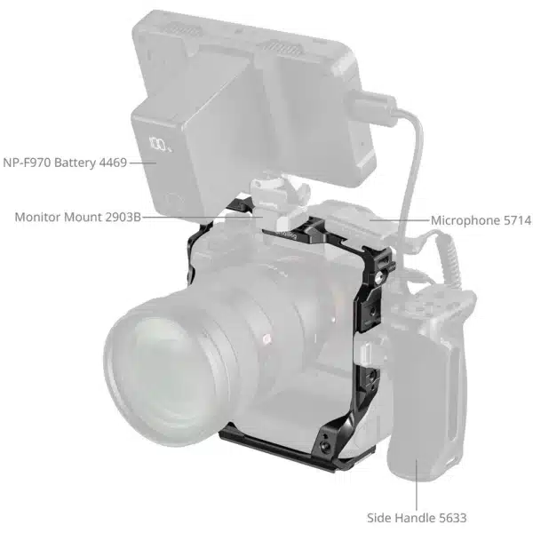 SmallRig 6114 Cage For Sony Alpha 7R V / 7S III / 1 w/ Ve...