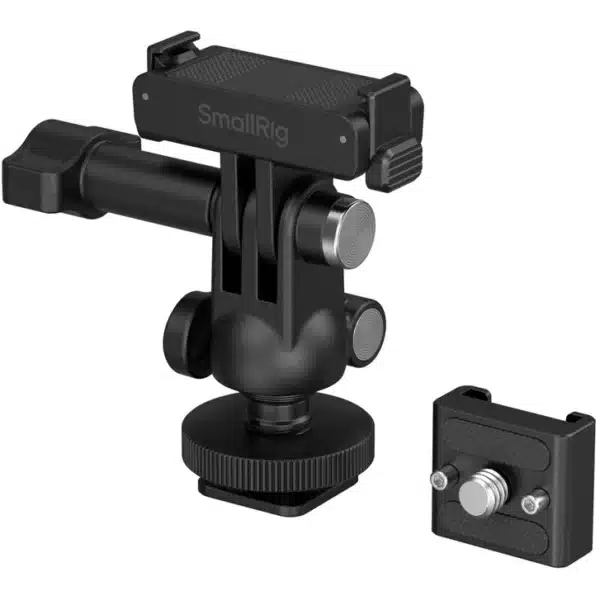 SmallRig 6396 QR Adapter Support w/ Cold Shoe Mount + Min...