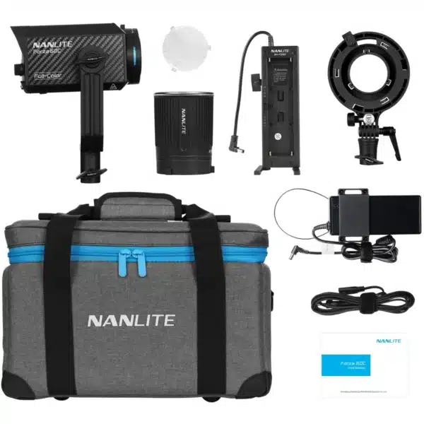 Nanlite Forza 60C Rgblac LED Dual Kit (w/ Softbox And Lig...