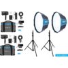 Nanlite Forza 60C Rgblac LED Dual Kit (w/ Softbox And Lig...