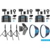 Nanlite Forza 60C Rgblac LED Triple Kit (w/ Softbox Fresn...