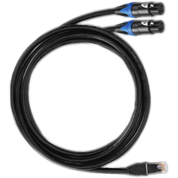 HOLLYLAND HL RJ45 To Dual XLR Cable