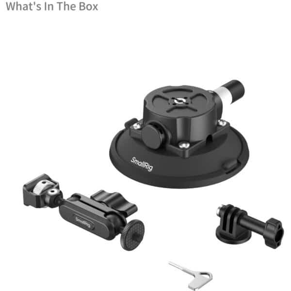 SmallRig 5855B 4.5 Suction Cup Support For Action Cameras