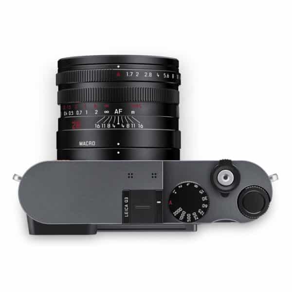 Leica Q3  metal gray paint finish