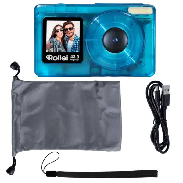 Rollei Compactline Pocket Transparent Blue