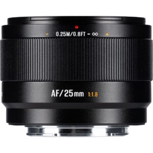 7Artisans AF25mm f/1.8 - Nikon Z-Mount - APS-C