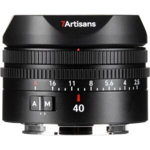 7Artisans AF40mm f/2.5 - Nikon Z-Mount - FullFrame - Black