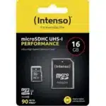 Intenso microSDHC 16GB C10 with Adapter