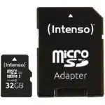 Intenso microSDHC 32GB C10 UHS-I U1 Performance Adapter