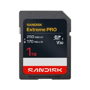 SanDisk SDXC Extreme PRO 1TB UHS-I-V30-U3-250/170MB/s-4K UHD
