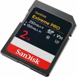 SanDisk SDXC Extreme PRO 2TB UHS-I-V30-U3-250/150MB/s-4K UHD