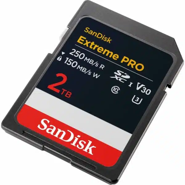SanDisk SDXC Extreme PRO 2TB UHS-I-V30-U3-250/150MB/s-4K UHD