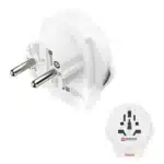 Hama Reisadapter World To Europe USB For 2-EN 3-POLE Devices 1X USB
