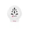 Hama Reisadapter World To Europe USB For 2-EN 3-POLE Devices 1X USB