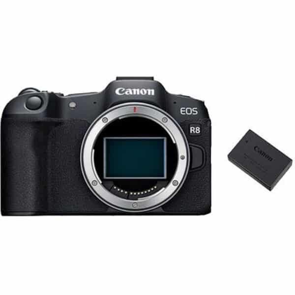 Canon EOS R8 Body + LP 17 accu