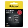 Intenso microSDHC Card 16GB C10 UHS-I Premium with Adapter