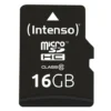 Intenso microSDHC Card 16GB C10 UHS-I Premium with Adapter