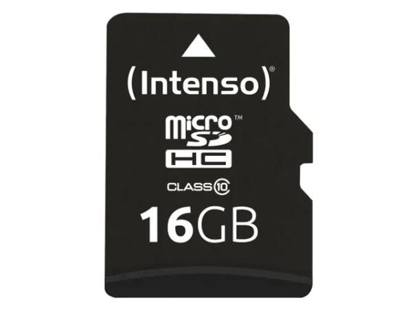 Intenso microSDHC Card 16GB C10 UHS-I Premium with Adapter