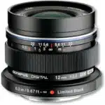 OM SYSTEM M.Zuiko Digital ED 12mm 1:2.0 Black