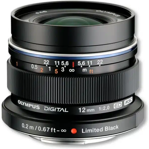 OM SYSTEM M.Zuiko Digital ED 12mm 1:2.0 Black