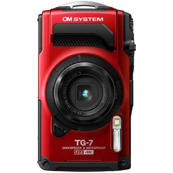 OM SYSTEM TG-7 Micro Adventures Kit TG-7 Red 2x LI-92B LG-1