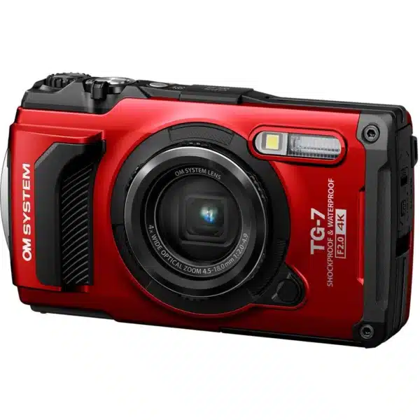 OM SYSTEM TG-7 Micro Adventures Kit TG-7 Red 2x LI-92B LG-1