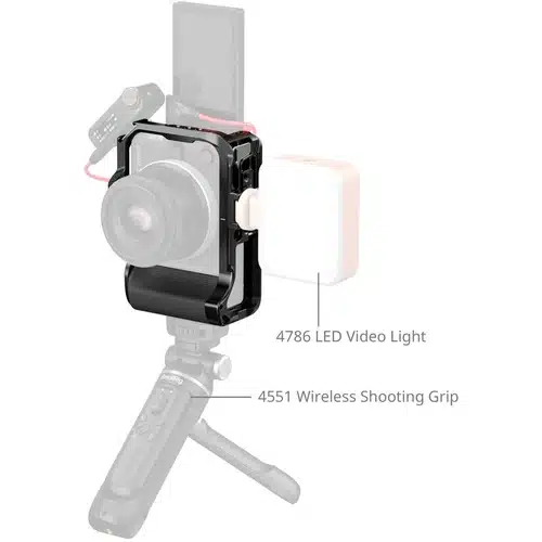 SmallRig SR5766 Cage Kit For Canon EOS R50 V Black 5766